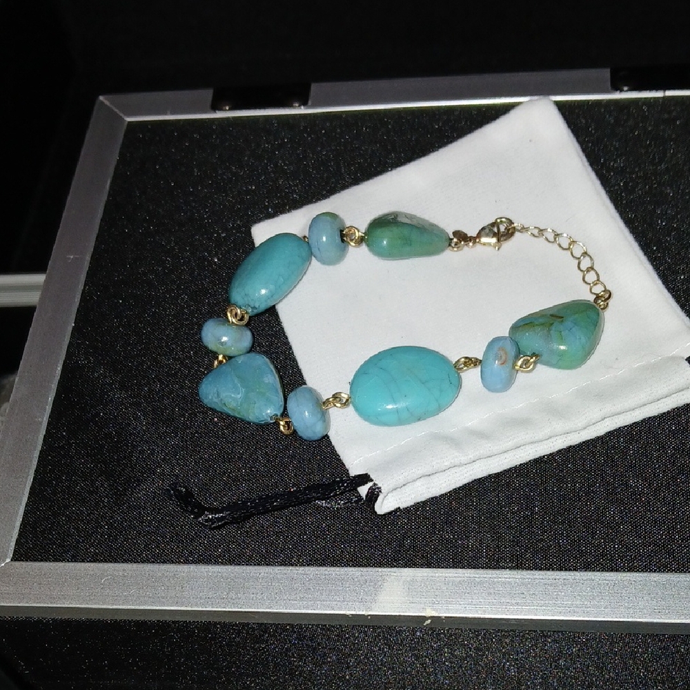 Turquoise Gemstone Bracelet